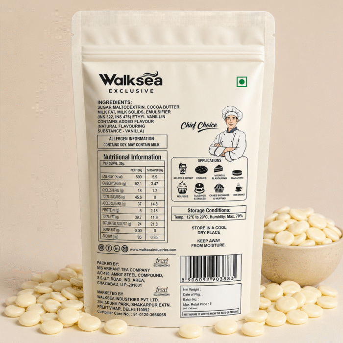 28% White Couverture Callets( 500g)