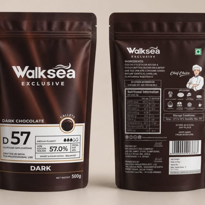 57% Dark Couverture Callets (500g)