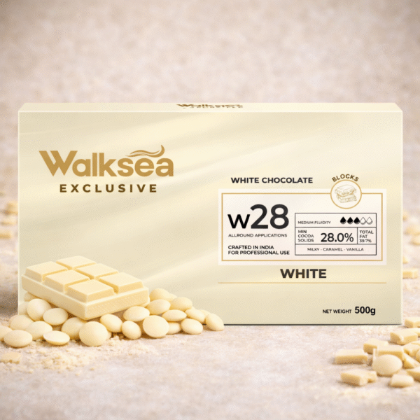 28% White Couverture Chocolate