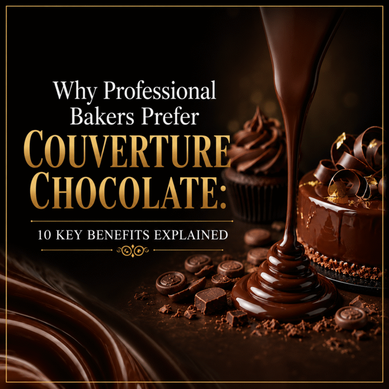 Why Professional Bakers Prefer Couverture Chocolates Banner