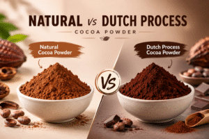 Natural vs Dutch Process Cocoa Powder