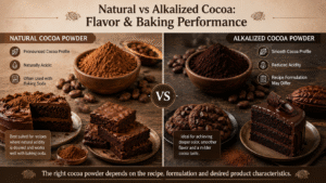 Cocoa Flavor & Baking Performance Comparison
