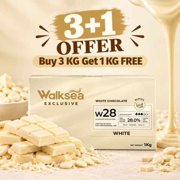 28% White Couverture Chocolate (3+1 Offer)