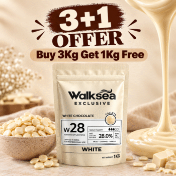 28% White Couverture Chocolate Callets (3+1 Offer)