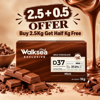 37% Milk Couverture Chocolate (2.5+0.5Kg Offer.)