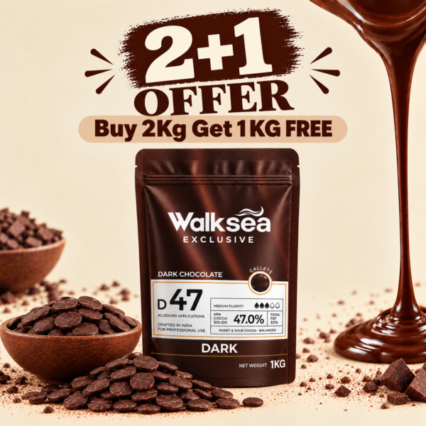 47% Dark Couverture Chocolate Callets (2+1 Offer)