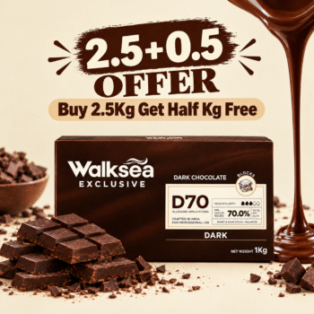 70% Dark Couverture Chocolate (2.5+0.5Kg Offer.)